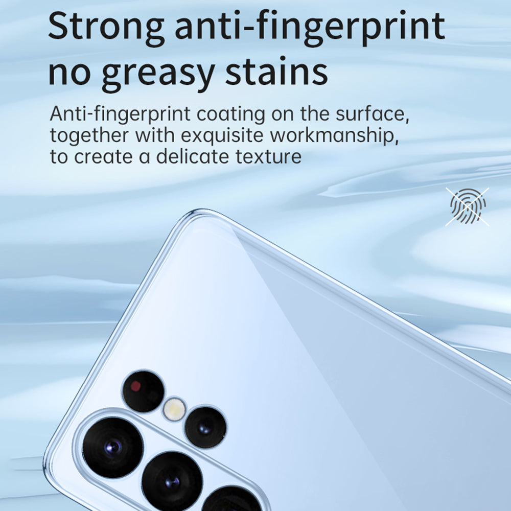 SULADA TPU Phone Case for Samsung Galaxy S23 Ultra Electroplating Straight Edge Clear Phone Cover SULADA TPU Phone Case for Samsung Galaxy S23 Ultra Electroplating Straight Edge Clear Phone Cover